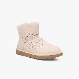 Ugg Classic Galaxy Bling Mini Stövlar Dam Rosa (629084SUZ)